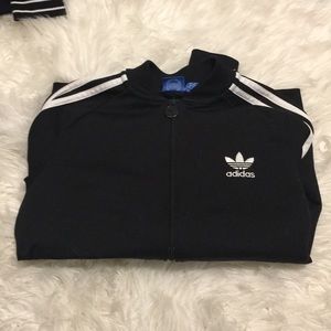 Zip up adidas hoodie